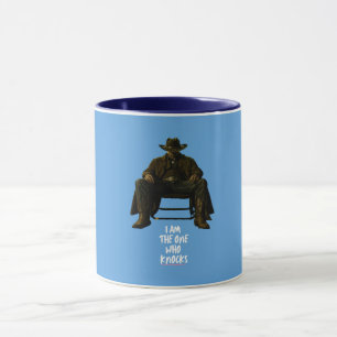 I Am The One Who Knocks   Iconic Quote Coffee  Mug
