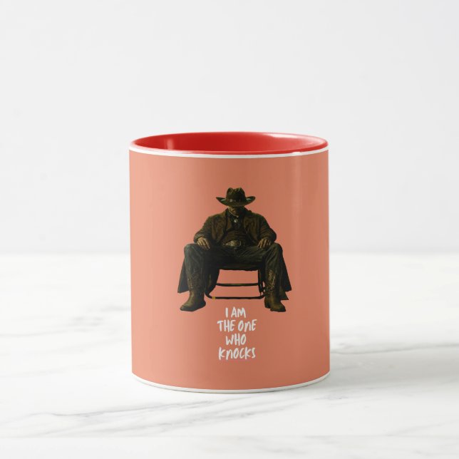 I Am The One Who Knocks | Iconic Quote Coffee  Mug (Center)