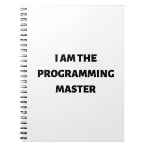 I am the programming master notebook