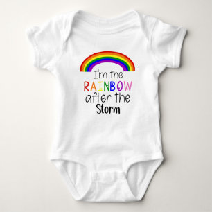 I am the Rainbow After the Storm Baby Bodysuit