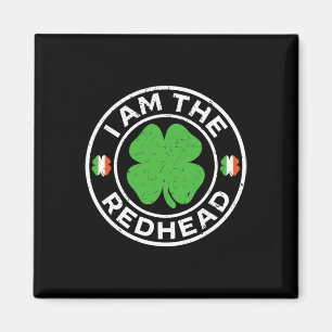 I Am The Redhead Funny Dibs On The Redhead Women M Magnet