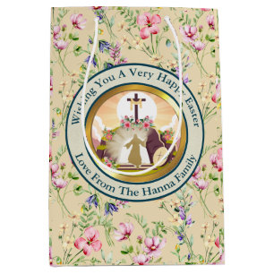 I am the resurrection and the life medium gift bag
