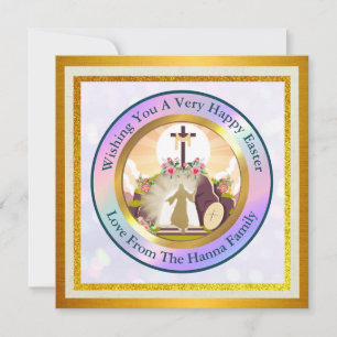 I am the resurrection and the life postcard