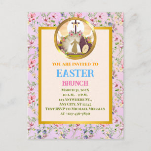 I am the resurrection and the life postcard