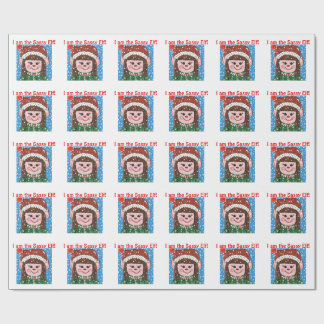 I am the Sassy Elf Wrapping Paper