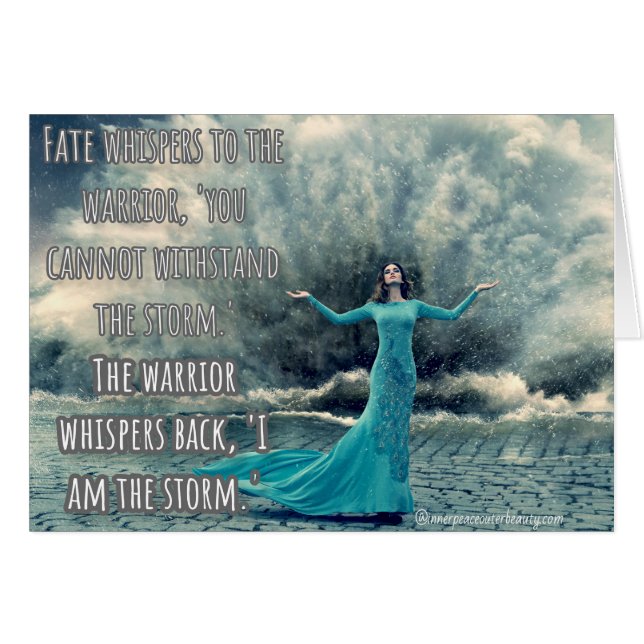 I am the storm (Front Horizontal)