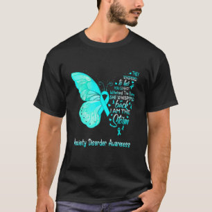 I Am The Storm Anxiety Disorder Awareness Butterfl T-Shirt