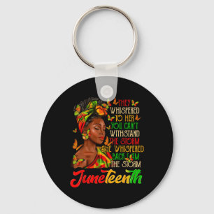 I Am The Storm Black Women Black History Month Key Ring