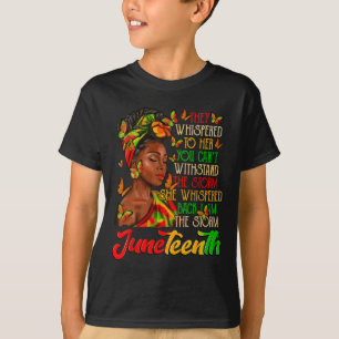 I Am The Storm Black Women Black History Month T-Shirt