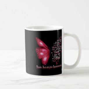 I Am The Storm Brain Aneurysm Awareness Butterfly  Coffee Mug