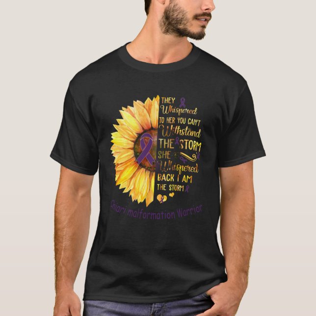 I am the Storm Chiari Malformation Warrior T-Shirt (Front)