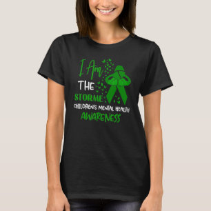 I Am The Storm Children's Mental Health Awareness  T-Shirt