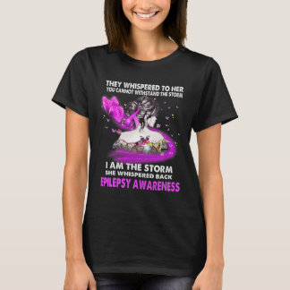 I Am The Storm Epilepsy Awareness  T-Shirt