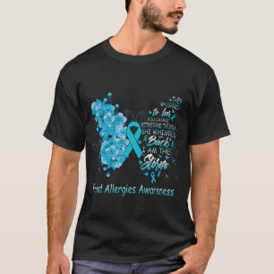 I Am The Storm Food Allergies Awareness Butterfly T-Shirt