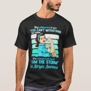I Am The Storm FOOD ALLERGIES AWARENESS T-Shirt