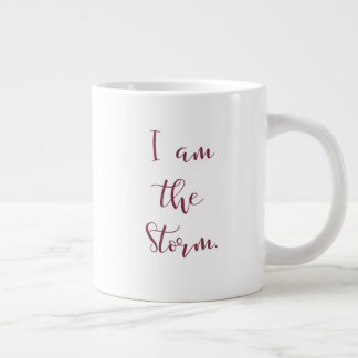 I Am The Storm Jumbo Mug