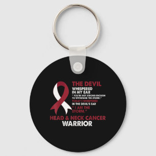 I Am The Storm Leukaemia Cancer Warrior Key Ring