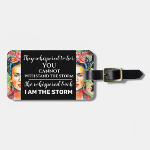 I Am The Storm Luggage Tag