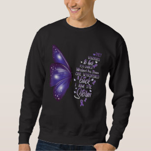 I Am The Storm Lupus Awareness Butterfly Lupus War Sweatshirt