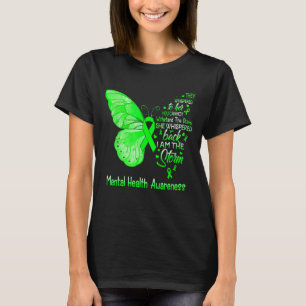 I Am The Storm Mental Health Awareness Butterfly T-Shirt