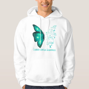 I am the storm Ovarian Cancer Awareness Butt Hoodie
