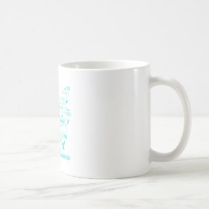 I Am The Storm Ovarian Cancer Awareness Butterfly Coffee Mug