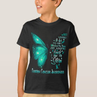 I am the storm Ovarian Cancer Awareness Butterfly