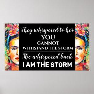 I Am The Storm Poster