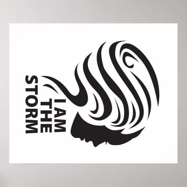 I am the Storm Poster (Front)