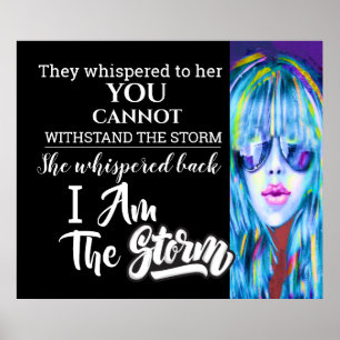 I Am The Storm Poster