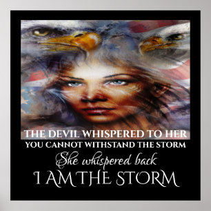 I Am The Storm Poster