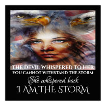 I Am The Storm Poster