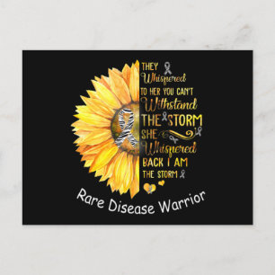 I am the Storm Rare Disease Warrior T-Shirt38  Postcard