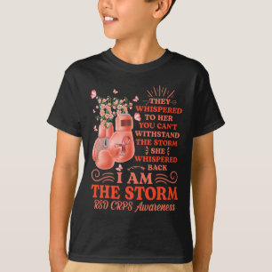 I am the storm RSD CRPS Awareness Boxing Gloves Bu T-Shirt