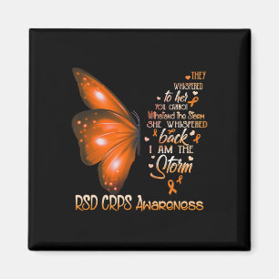 I Am The Storm Rsd Crps Awareness Butterfly Magnet
