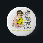 I Am The Storm SPINA BIFIDA Awareness 6 Cm Round Badge<br><div class="desc">They Whispered To Her You Can not Withstand The Storm She Whispered Back I Am The Storm SPINA BIFIDA Awareness</div>