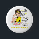 I Am The Storm SPINA BIFIDA Awareness 6 Cm Round Badge<br><div class="desc">They Whispered To Her You Can not Withstand The Storm She Whispered Back I Am The Storm SPINA BIFIDA Awareness</div>
