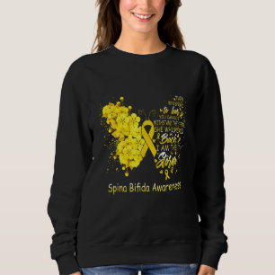 I Am The Storm Spina Bifida Awareness Butterfly Sweatshirt