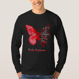 I Am The Storm Stroke Awareness Butterfly T-Shirt
