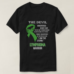 I Am The Storm Support Lymphoma Awareness Warrior  T-Shirt