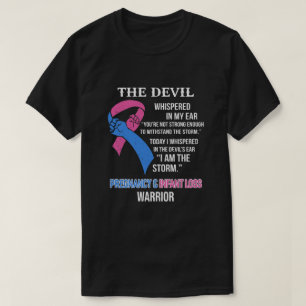 I Am The Storm Support Pregnancy Infant Loss Aware T-Shirt