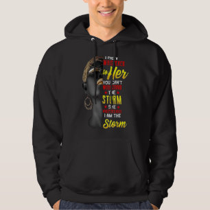 I Am The Strong African Queen girls Black History Hoodie
