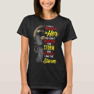 I Am The Strong African Queen girls  Black History T-Shirt