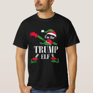I Am The Trump Elf Funny Donald Trump Christmas T-Shirt