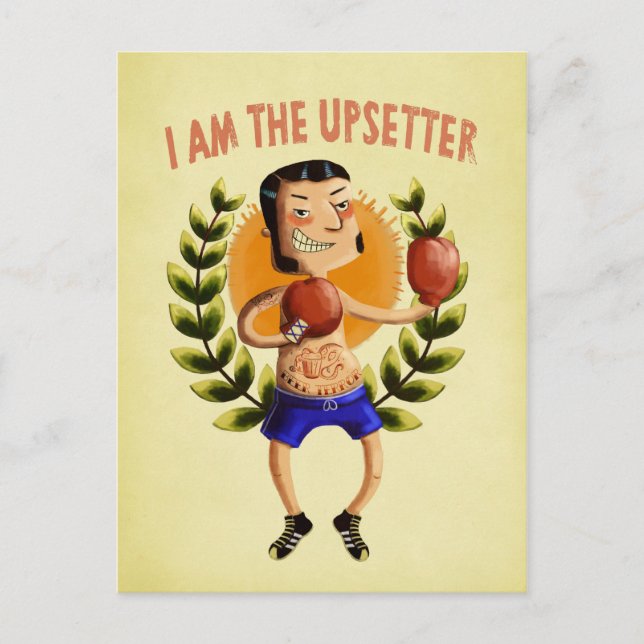 I am The Upsetter Postcard (Front)
