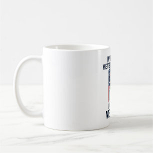 I Am the Veteran Patriotic Woman Veteran Design_1 Coffee Mug
