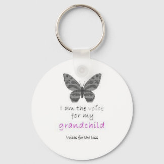 I am the Voice for my grandchild Key Ring