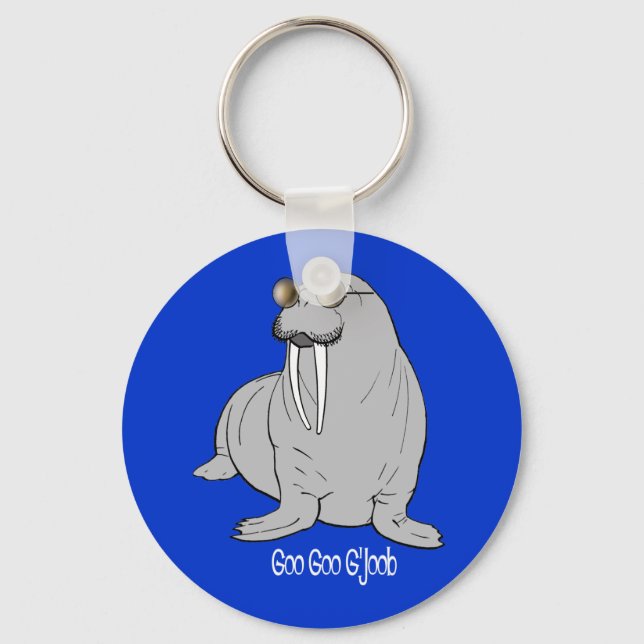 I am the Walrus Key Ring (Front)