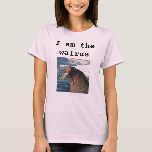 I Am The Walrus t-shirt (Front)