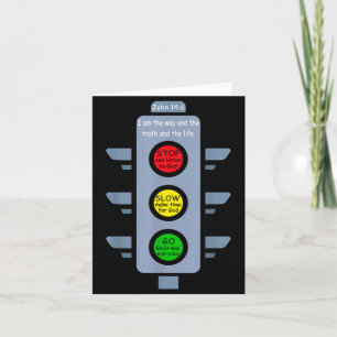 I Am The Way And The Truth And The Life John 14_6 Card